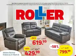 ROLLER Roller polstergarnitur Angebot