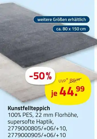 ROLLER Kunstfellteppich Angebot