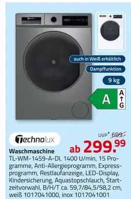 ROLLER Technolux waschmaschine tl-wm-1459-a-di Angebot