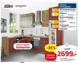 ROLLER Exquisit einbauküche Angebot