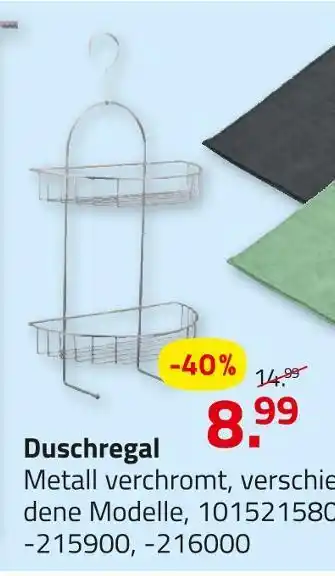 ROLLER Duschregal Angebot