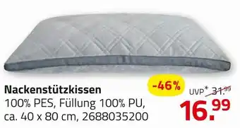ROLLER Nackenstützkissen Angebot