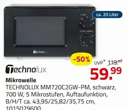 ROLLER Technolux mikrowelle Angebot