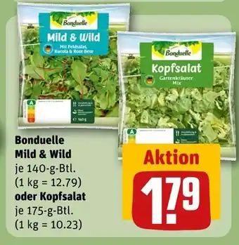 REWE Bonduelle mild & wild Angebot