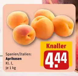REWE Aprikosen Angebot