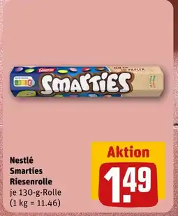 REWE Nestlé smarties riesenrolle Angebot