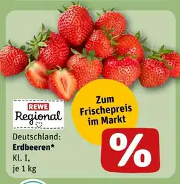 REWE Rewe regional erdbeeren Angebot