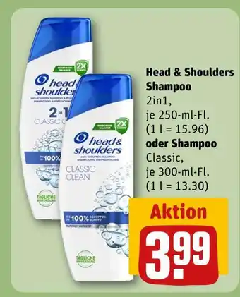 REWE Head & shoulders head & shoulders shampoo Angebot