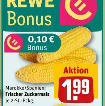 REWE Frischer zuckermais Angebot