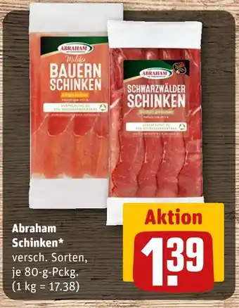 REWE Abraham bauernschinken Angebot