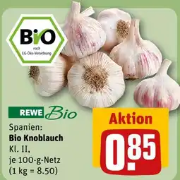 REWE Rewe bio bio knoblauch Angebot