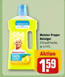REWE Meister proper reiniger Angebot