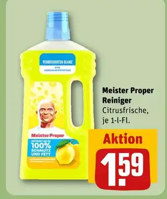 REWE Meister proper reiniger Angebot