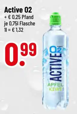 trinkgut Active o2 apfel kiwi Angebot