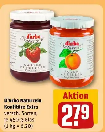 REWE D'arbo garten erdbeeren Angebot