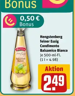 REWE Hengstenberg balsamico bianco Angebot