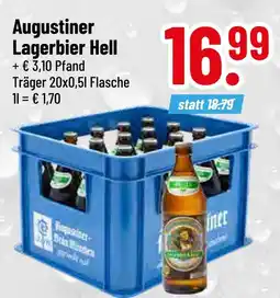 trinkgut Augustiner lagerbier hell Angebot