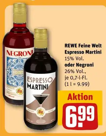 REWE Rewe feine welt espresso martini Angebot
