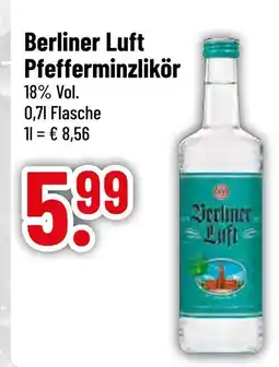 trinkgut Berliner luft pfefferminzlikör Angebot