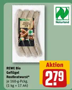 REWE Rewe bio geflügel rostbratwurst Angebot