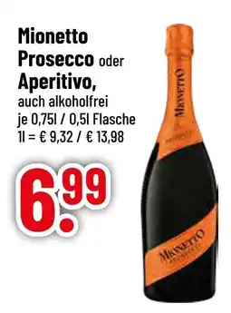trinkgut Mionetto prosecco oder aperitivo Angebot