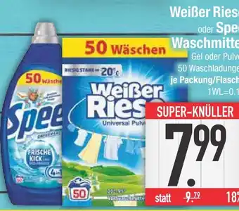 Edeka Spee weißer riese oder spee waschmittel Angebot