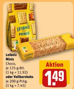 REWE Leibniz minis Angebot