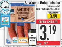 Edeka Bayrische rohpolnische Angebot