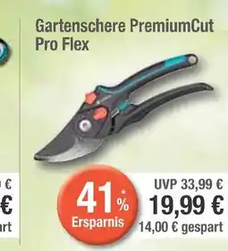 Edeka Gartenschere premiumcut pro flex Angebot