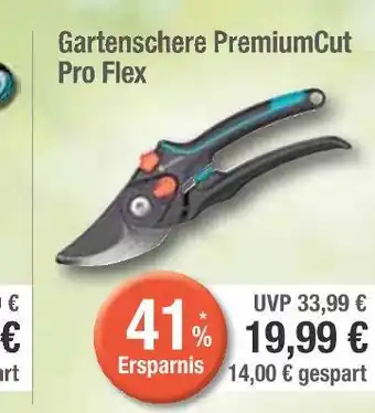 Edeka Gartenschere premiumcut pro flex Angebot
