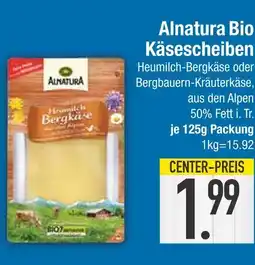 Edeka Alnatura heumilch-bergkäse Angebot