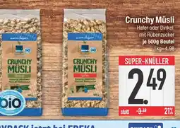 Edeka Bio crunchy müsli Angebot