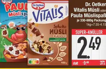 Edeka Dr. oetker vitalis müsli Angebot