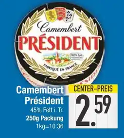 Edeka Président camembert Angebot