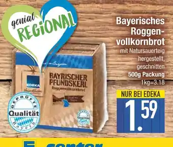 Edeka Edeka bayerisches roggenvollkornbrot Angebot