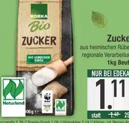 Edeka Edeka bio zucker Angebot