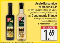 Edeka Gut&günstig aceto balsamico di modena igp Angebot