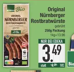 Edeka Edeka original nürnberger rostbratwürste Angebot
