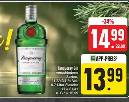 E-Center Tanqueray gin Angebot