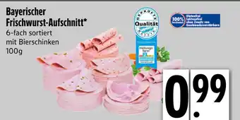 Edeka Bayerischer frischwurst-aufschnitt Angebot