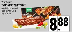 Edeka Wiesbauer sous vide spareribs Angebot