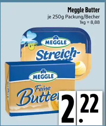 Edeka Meggle feine butter Angebot