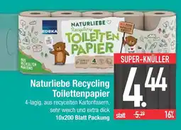 Edeka Edeka naturliebe recycling toilettenpapier Angebot