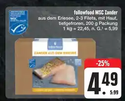 E-Center Followfood msc zander Angebot