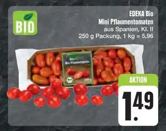 E-Center Edeka bio mini pflaumentomaten Angebot