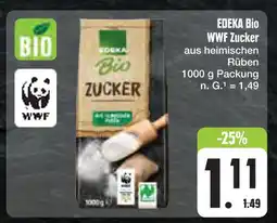 E-Center Edeka bio wwf zucker Angebot
