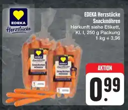 E-Center Edeka herzstücke snackmöhren Angebot