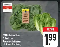 E-Center Edeka heimatliebe fränkische romanasalatherzen Angebot