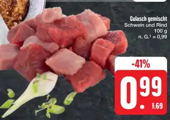 E-Center Gulasch gemischt Angebot