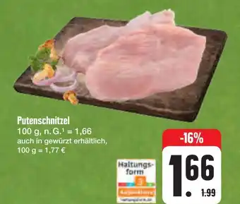 E-Center Putenschnitzel Angebot